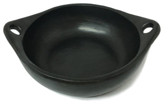 Ancient Cookware  Round  Unlidded Chamba Clay Pot, 9.75x11.75x3.25