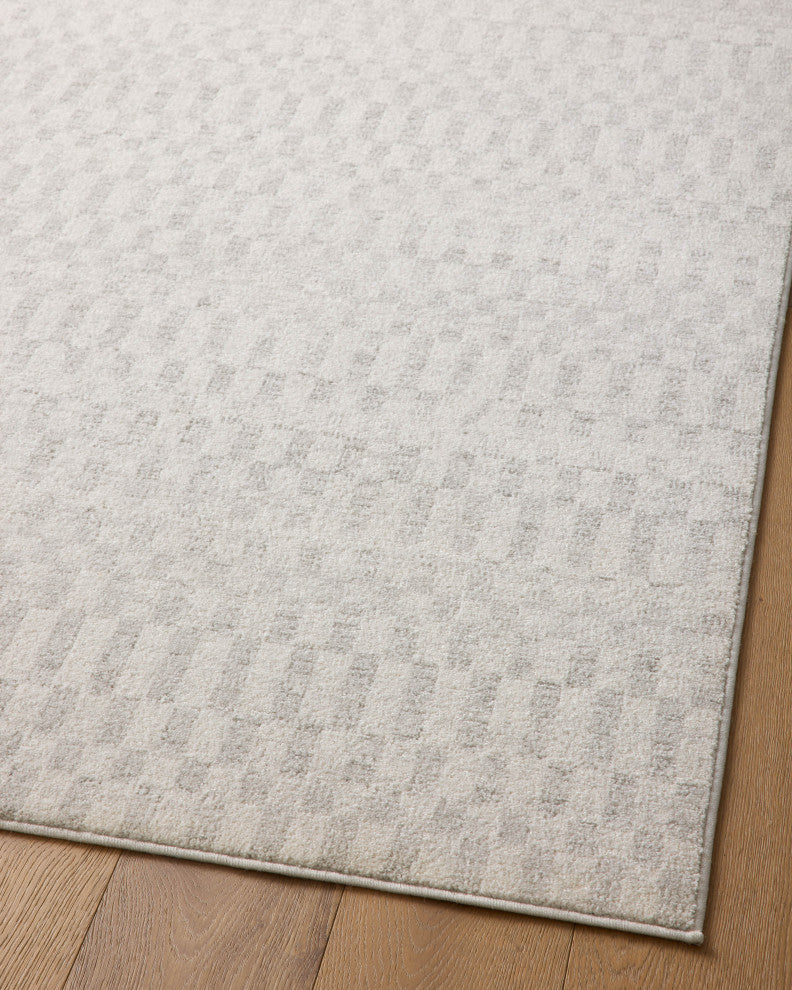 Loloi II Kamala Ivory / Grey 5'-3" x 7'-9" Area Rug