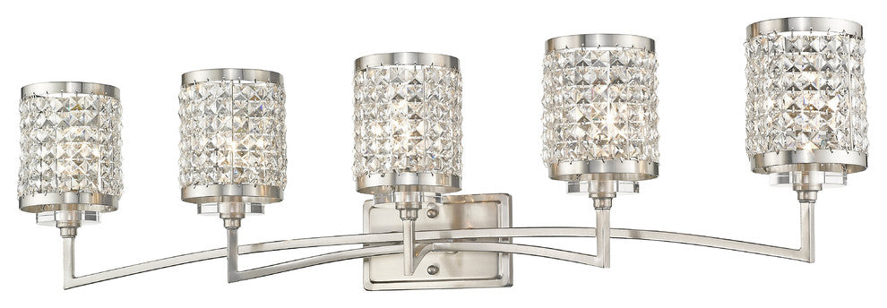 Grammercy Bath Light, Brushed Nickel