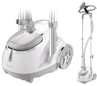 Professional Garment Steamer With Food Pedals, Silver
