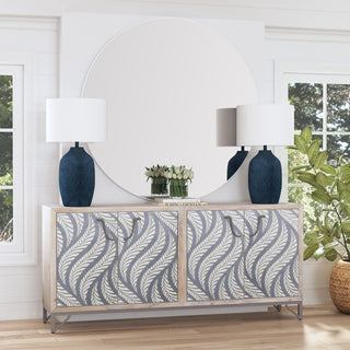 Eltham Wall Mirror - White