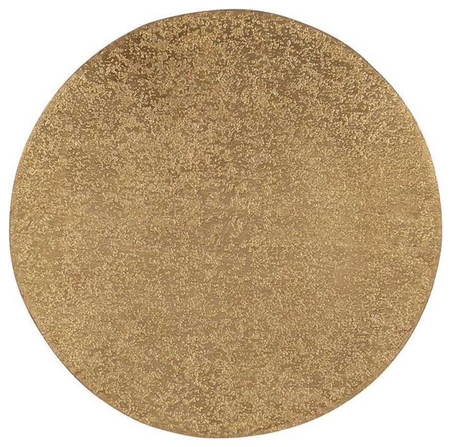 Bowery Hill Contemporary Living Room Audra Round Accent Table