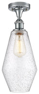 Innovations 516-1C-PC-G654-7-LED 1-Light Semi-Flush Mount, Polished Chrome