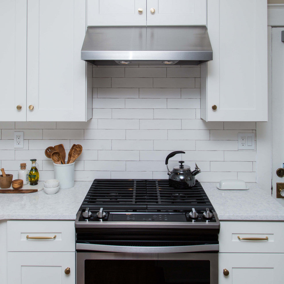 Chester Ceramic Wall Tile, Matte Bianco