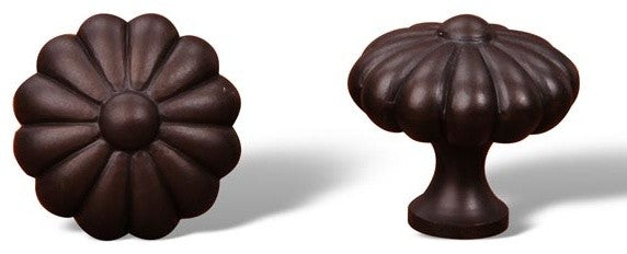 Oil Rubbed Bronze RKI Melon Knob, RKICK3248RB