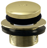 Tip Toe 1.5" NPSM Coarse Thread Bath Drain, Polished Brass