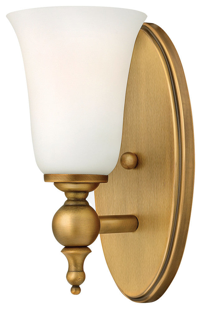 Hinkley Yorktown Bath Single Light Vanity, Brushed Bronze