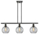 INNOVATIONS LIGHTING 516-3I-OB-G122-LED Athens 3 Light Island Light