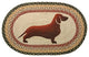 Op 57 Dachshund Oval Patch 20"X30"