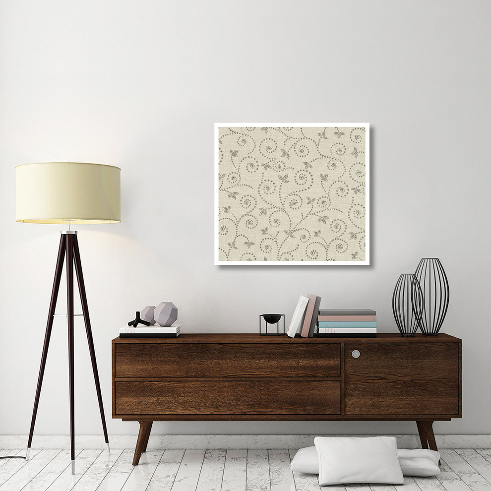 "Batik IV Patterns" Digital Paper Print by Daphne Brissonnet, 38"x35"