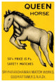"Queen Horse Matches" Digital Paper Print by Phillumenart, 22"x32"