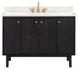 Adelle Vanity Combo Collection, Black, 49