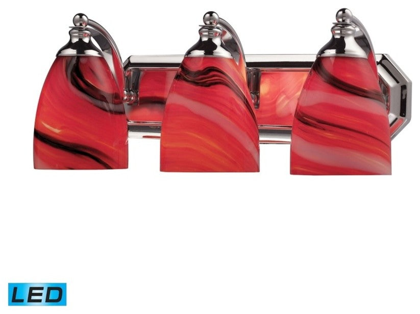 ELK Lighting Bath And Spa 3-Light Vanity Light - 570-3C-CY-LED