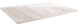 Authentic Solid White Shaggy Hand-Tufted Area Rug, 59.84"x1"