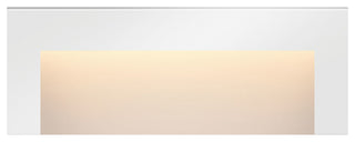 Taper Landscape Brick & Step Light in Satin White