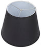 Fenchel Shades 11"x17"x13" Spider Attachment Empire Lamp Shade, Linen Charcoal