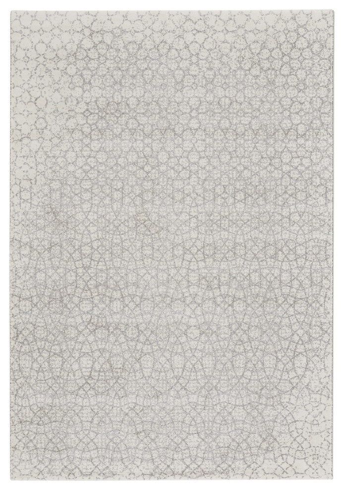 Capel Channel Silver 4742_350 Machine Woven Rugs - 5' 3" X 7' 6" Rectangle