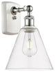 Innovations 516-1W-WPC-GBC-82-LED 1-Light Sconce, White, Polished Chrome