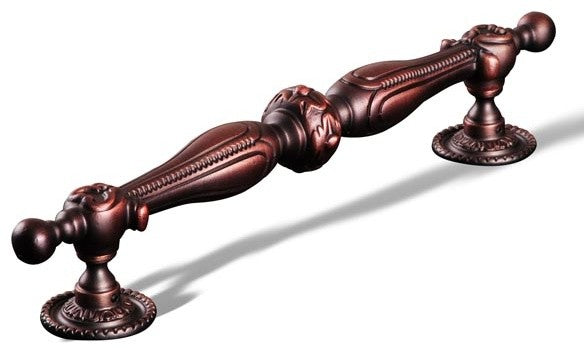 Distressed Copper RKI Ornate Pull, RKIPH4620DC