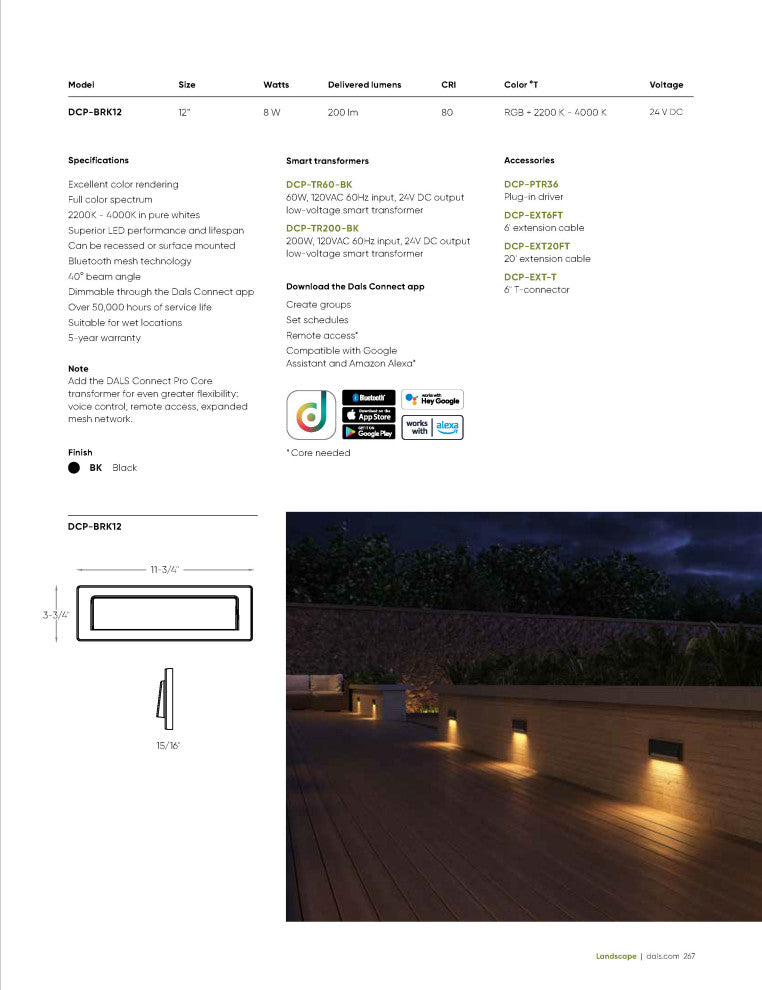 DALS Connect Pro Mason Smart Brick Light