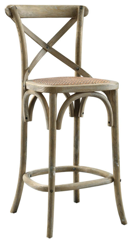 Gear Counter Stool, Gray