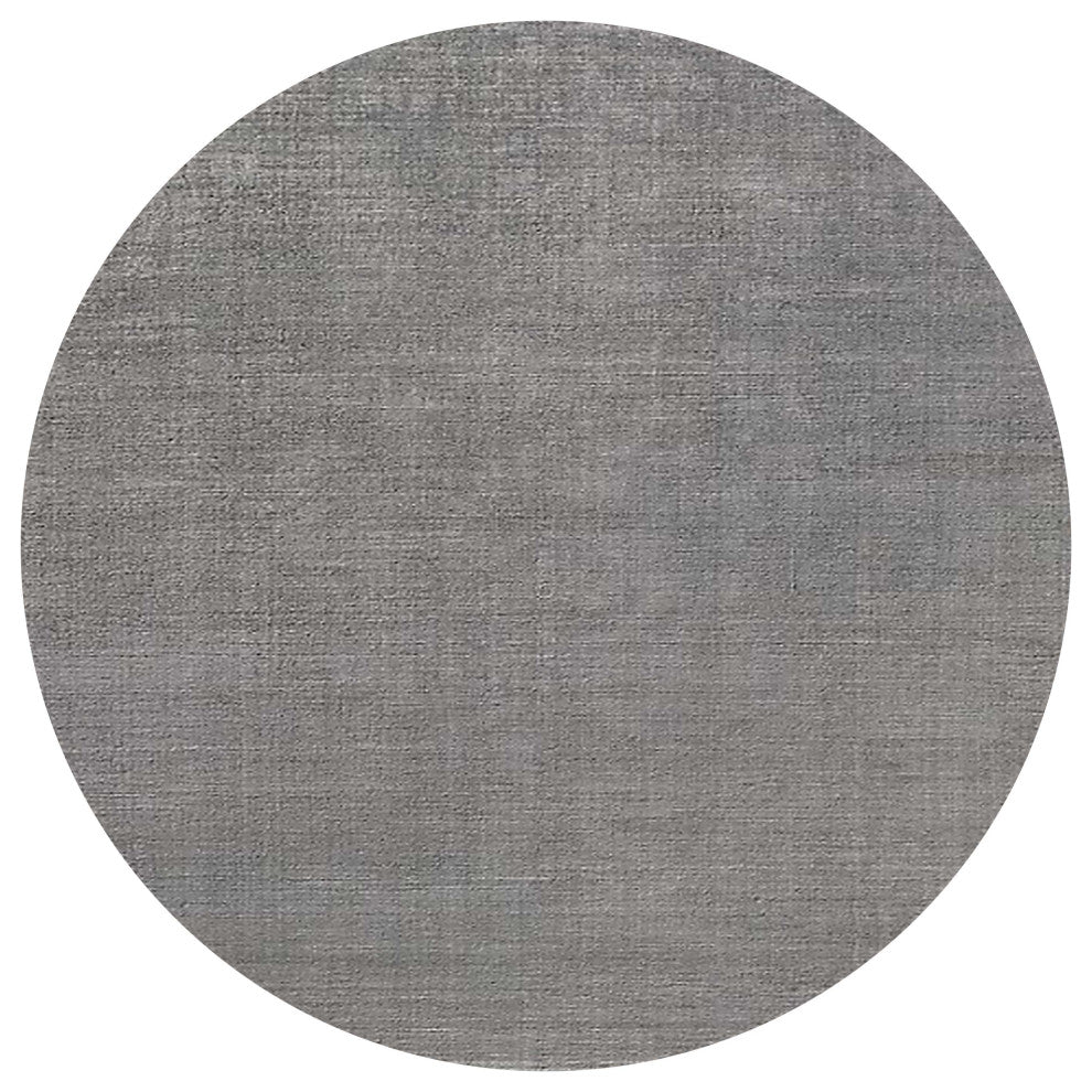 Ahgly Company Indoor Round Mid-Century Modern Area Rugs, 3' Round