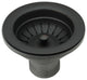 Copper Kitchen Sink Stopper for 3.5" Standard Strainer Drain, Oil Rubbed Bronze