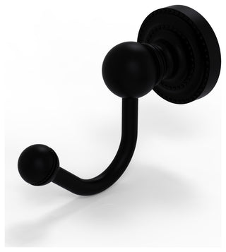 Dottingham Robe Hook, Matte Black
