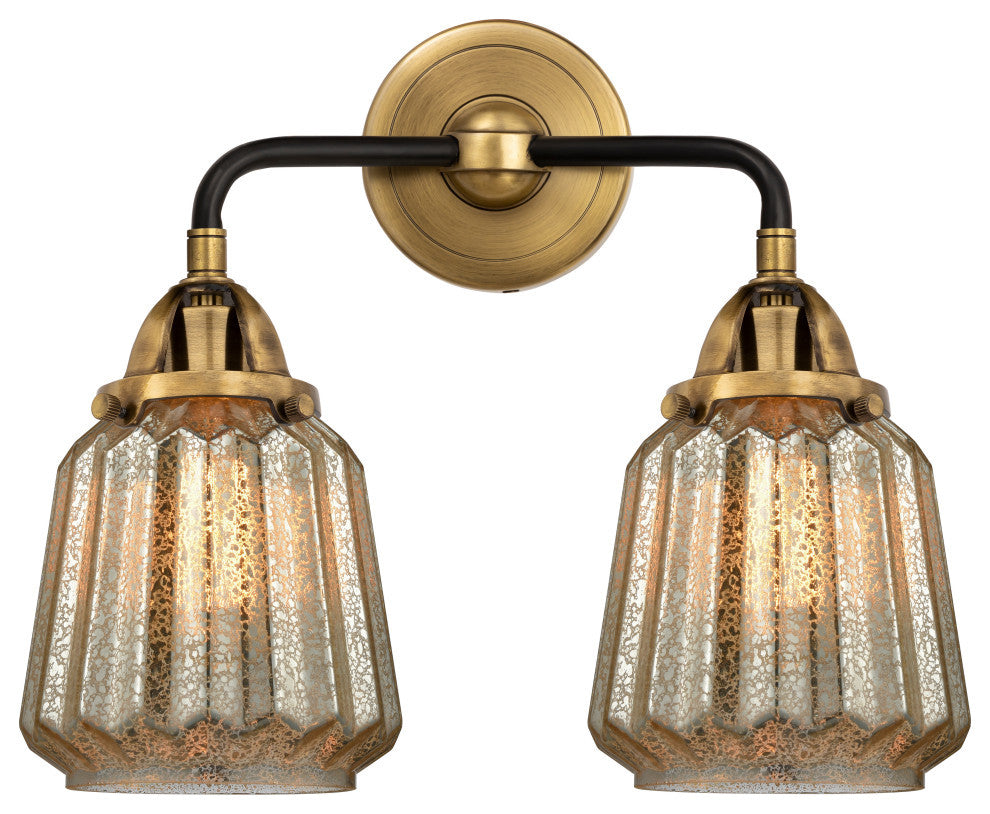 Innovations Lighting 288-2W-BAB-G146-LED 2 Light 14" Bath Vanity Light