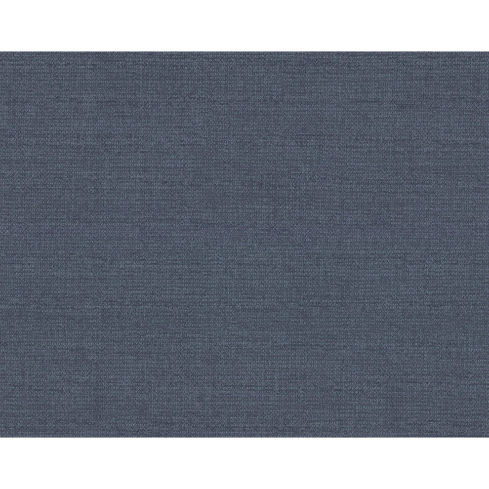 Indigo Panama Weave Wallpaper