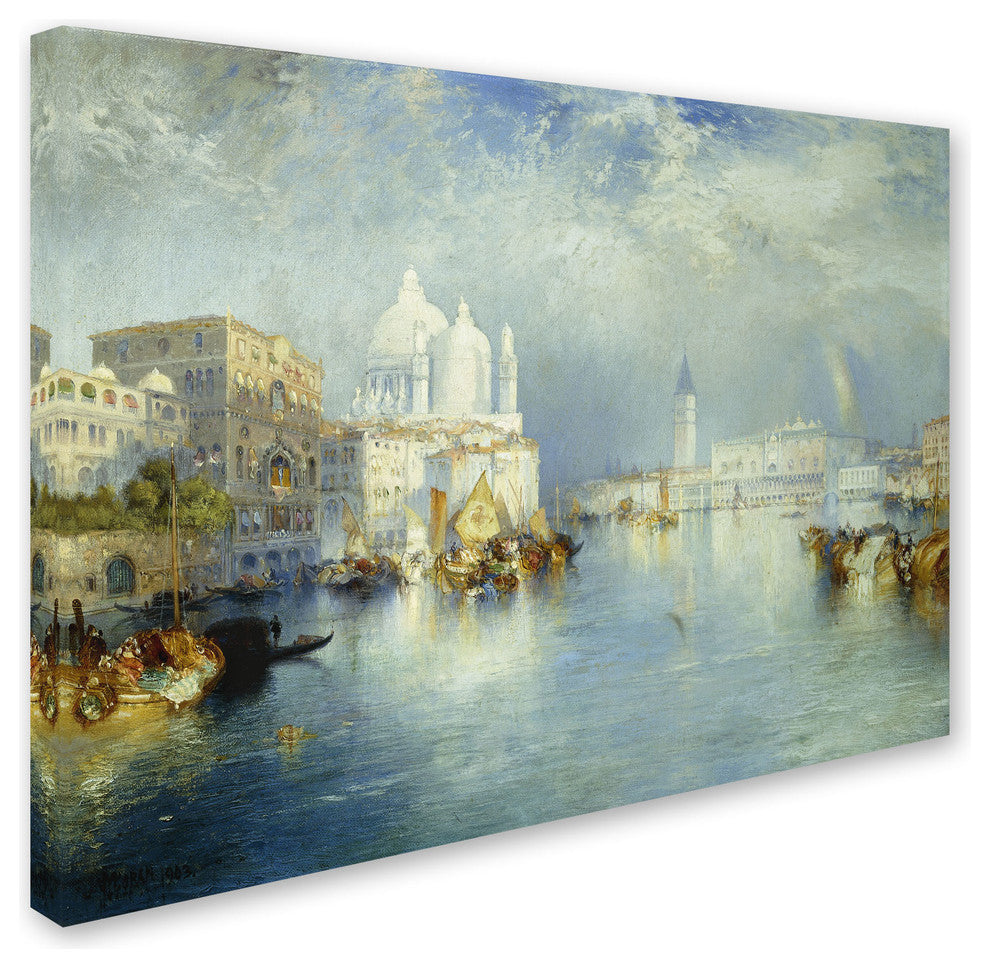 'Grand Canal Venice, 1903' Canvas Art by Thomas Moran