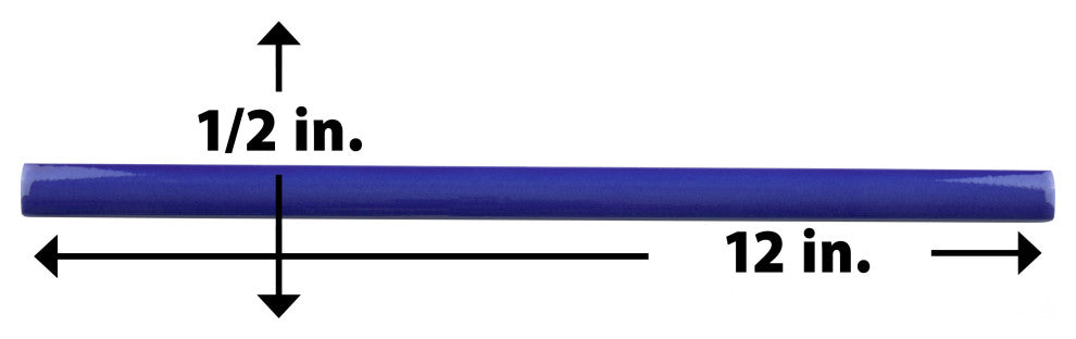 Viva Antic Verde Ceramic Wall Trim, Azul