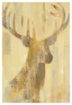 "Golden Antlers I" Digital Paper Print by Albena Hristova, 18"x26"