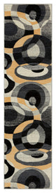 Surya Riley RLY-5105 6'7"x9'6" Rug, Medium Gray/Beige/Tan/Black/White