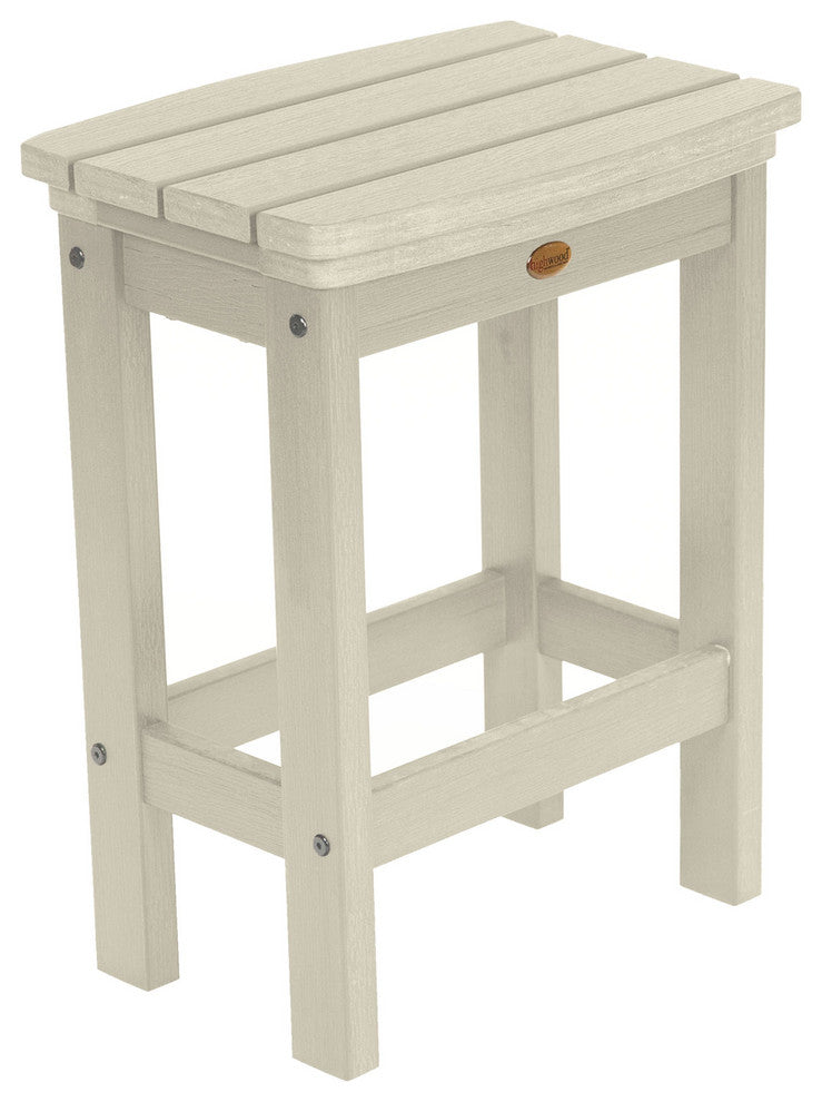 Lehigh Stool, Whitewash, Counter Height