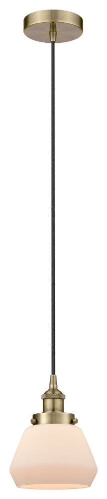 Innovations 616-1PH-AB-G171-LED 1-Light Mini Pendant, Antique Brass