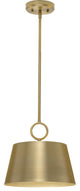 Parkhurst Collection One-Light Brushed Bronze Metal Pendant Light