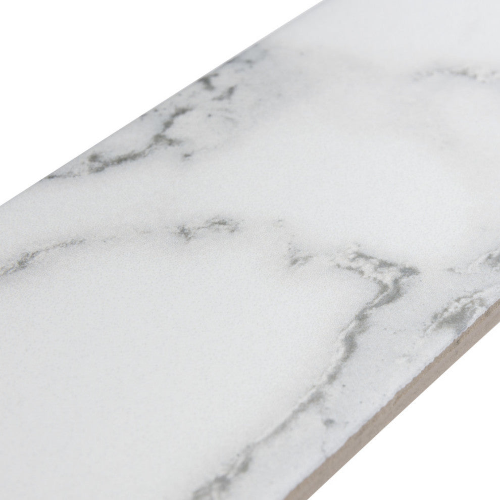 Tinos White Porcelain Floor and Wall Tile