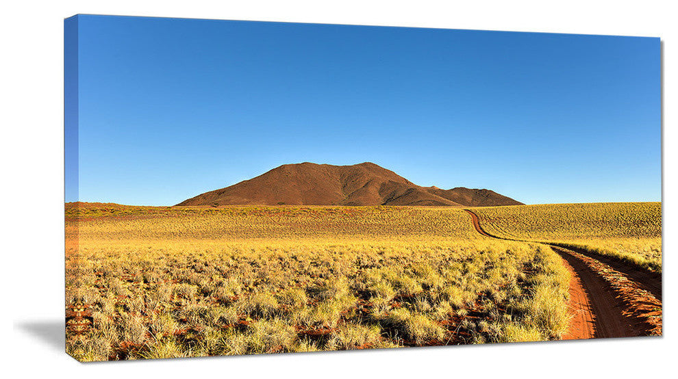 Namibrand Desert Landscape, Landscape Canvas Art Print, 60"x28"