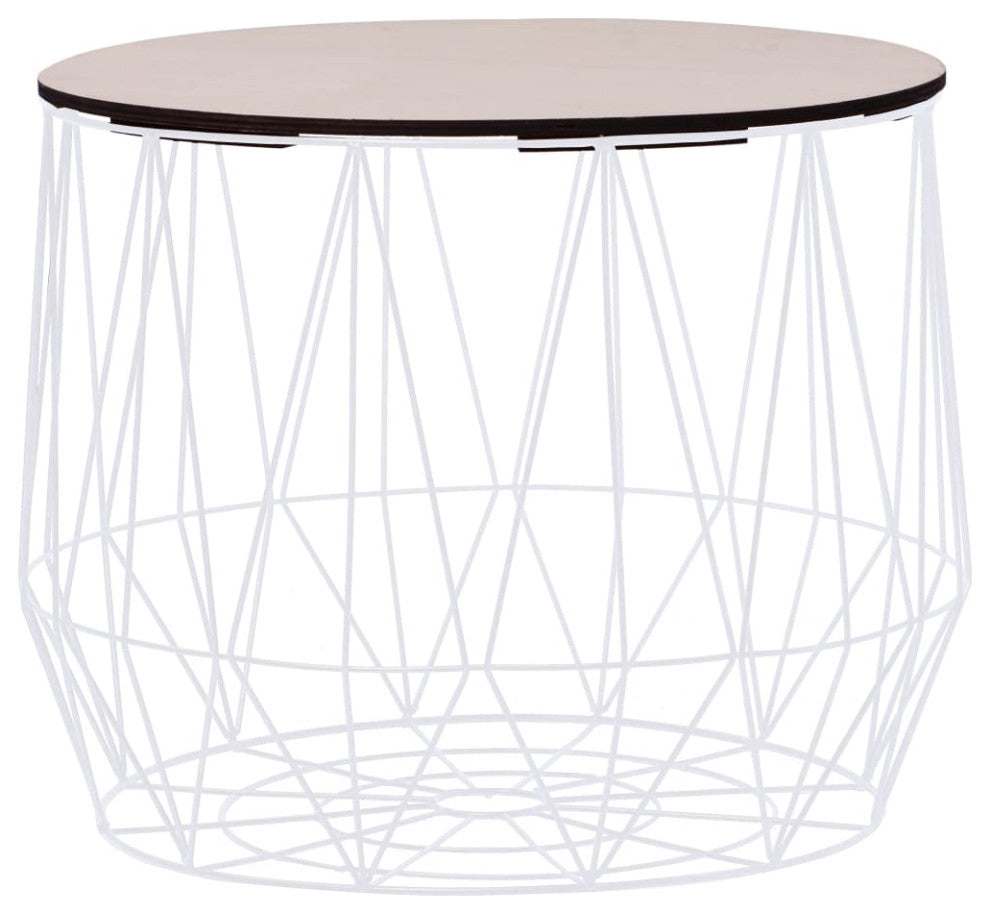 vidaXL Coffee Table 2 pcs White