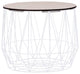 vidaXL Coffee Table 2 pcs White