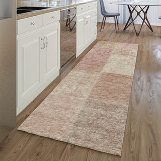 Premium Machine Washable Mayfield AMF664 Blush 2'3" x 7'6" Runner Rug