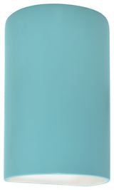 Ambiance Large Cylinder Wall Sconce, Closed, Reflecting Pool, LED