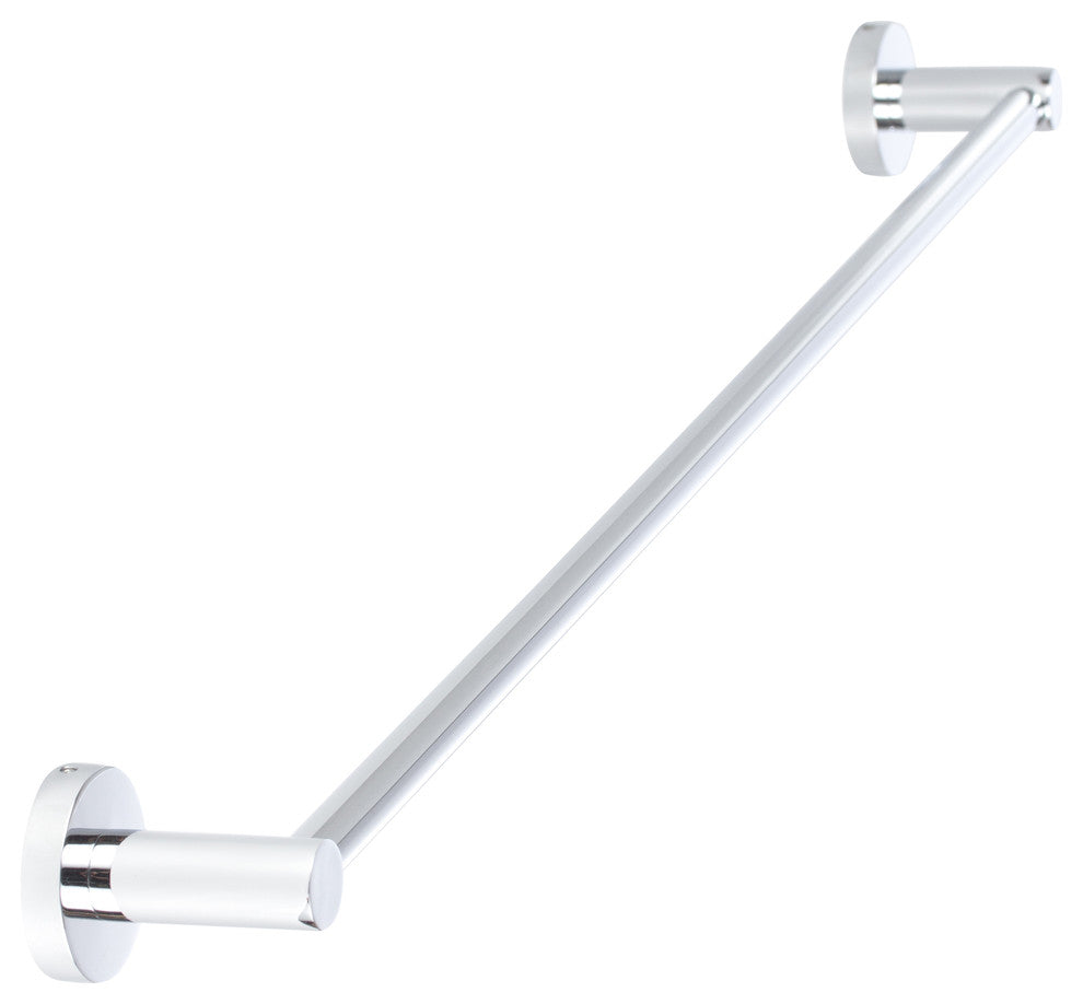 Lugano Bath Series, Towel Bar, Polished Chrome, 30"