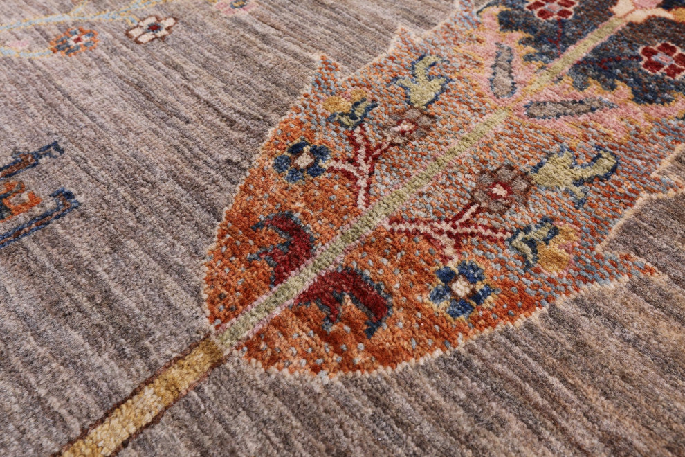 Hand Knotted Persian Gabbeh Wool Tribal Rug 8' 1" X 9' 6" Q11139