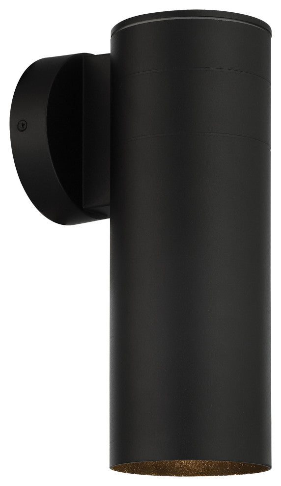 Matira 1 Light Outdoor LED Turtle Friendly 11.5" Wall Mount, Black