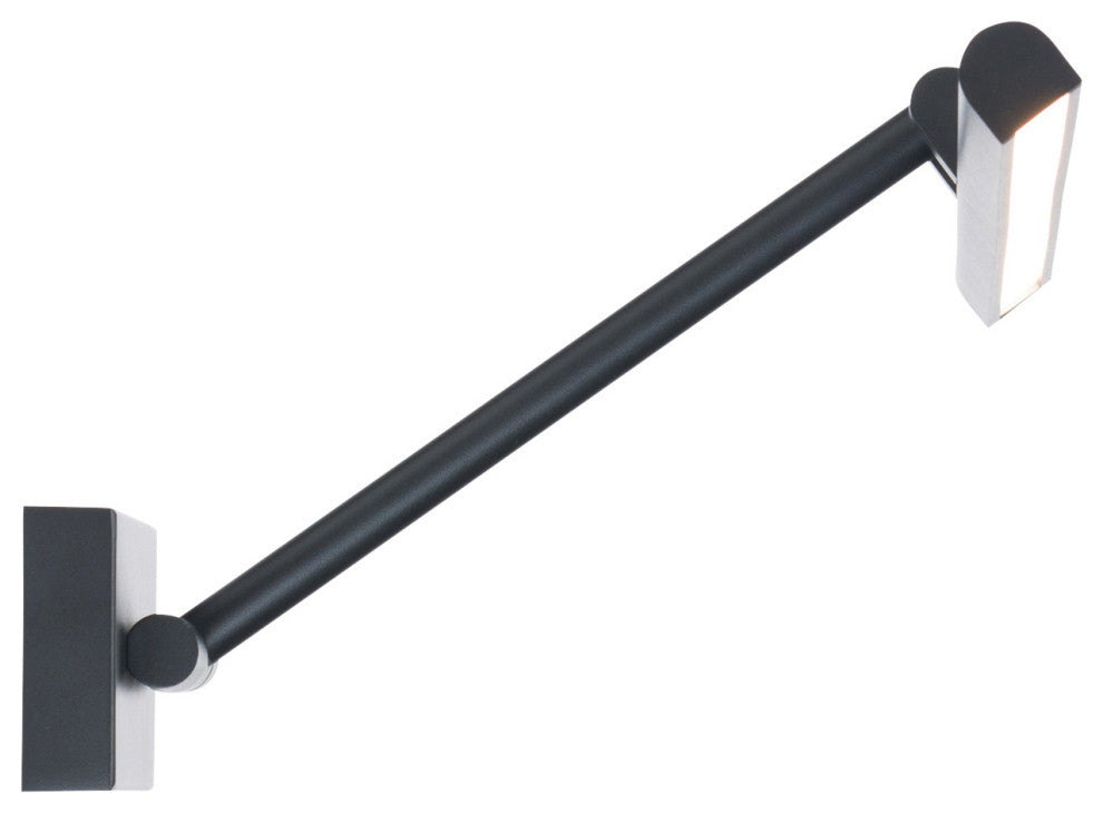 Reed LED Adjustable Picture Light 3000K, Black, 17"