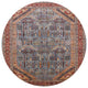 Ahgly Company Indoor Round Mid-Century Modern Area Rugs, 5' Round