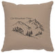 Image Pillow 16x16 Mtn Time Cotton Alabaster