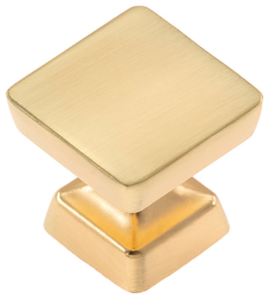 Utopia Alley Zinc Cabinet Pull/Knob, Brushed Brass, Knob, 1 Pack